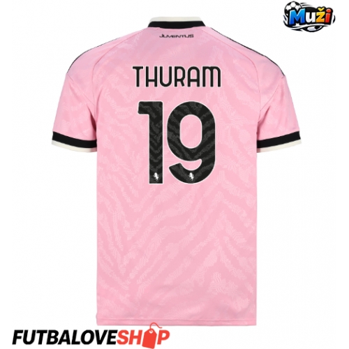 Dres Juventus Khephren Thuram #19 Preč 2026-27 Krátky Rukáv